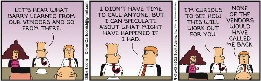 Dilbert Cartoon
